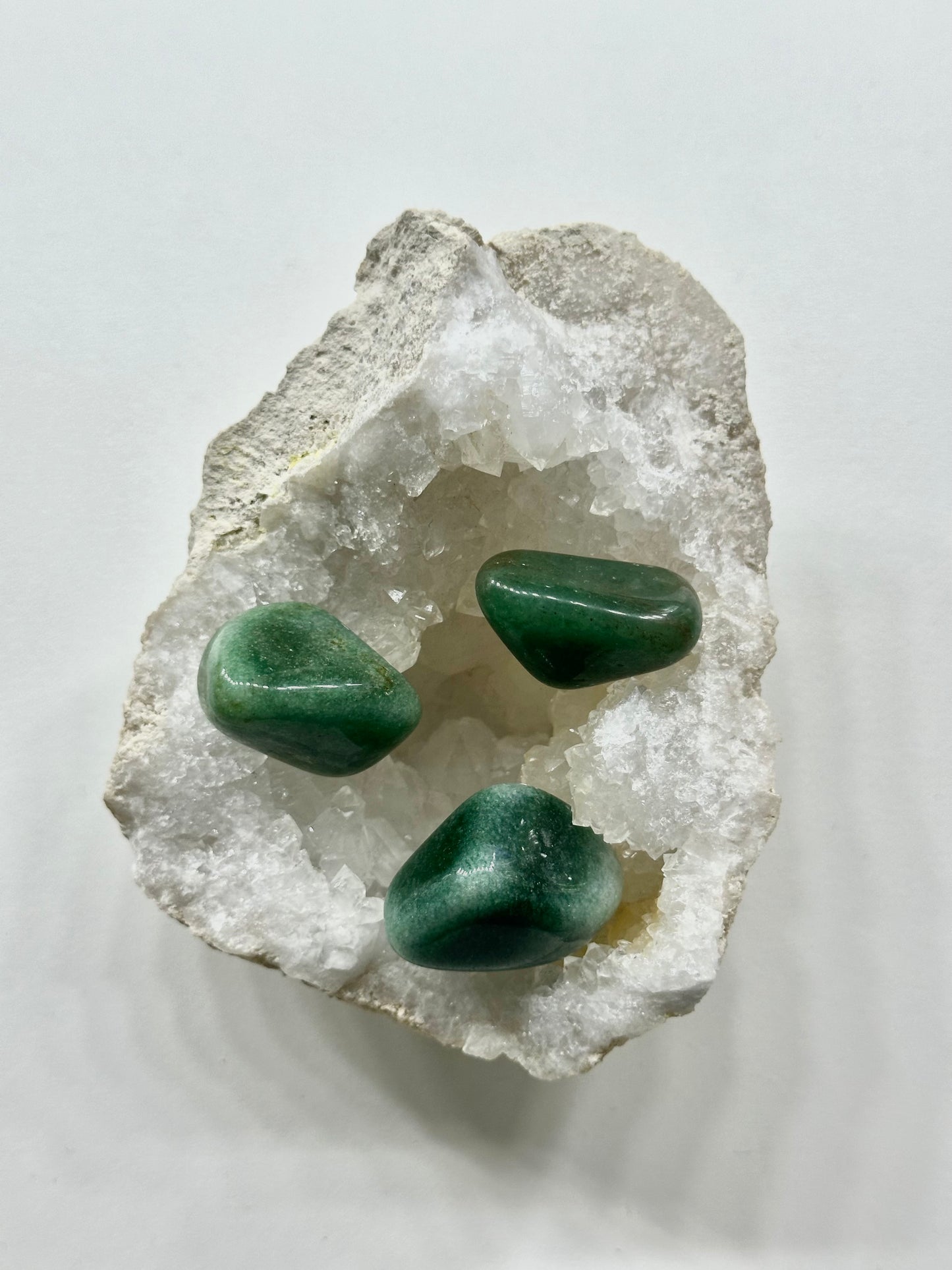 Pierre roulée Aventurine verte